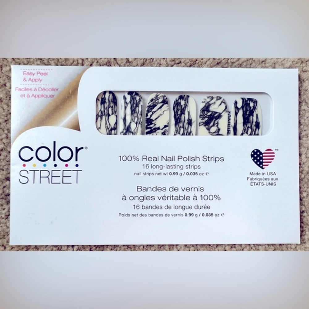 Unopened Color Street nail strips Mystic Marble